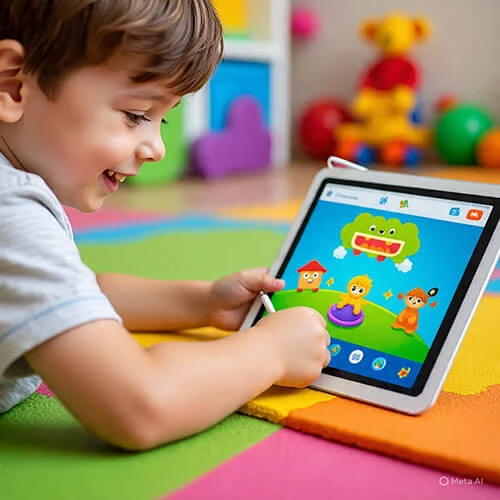Juego educativo digital para niños que combina diversión y aprendizaje