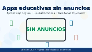 apps educativas sin anuncios