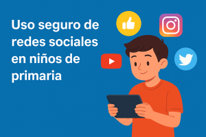 uso redes sociales niños primaria