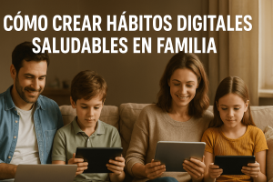 hábitos digitales saludables en familia