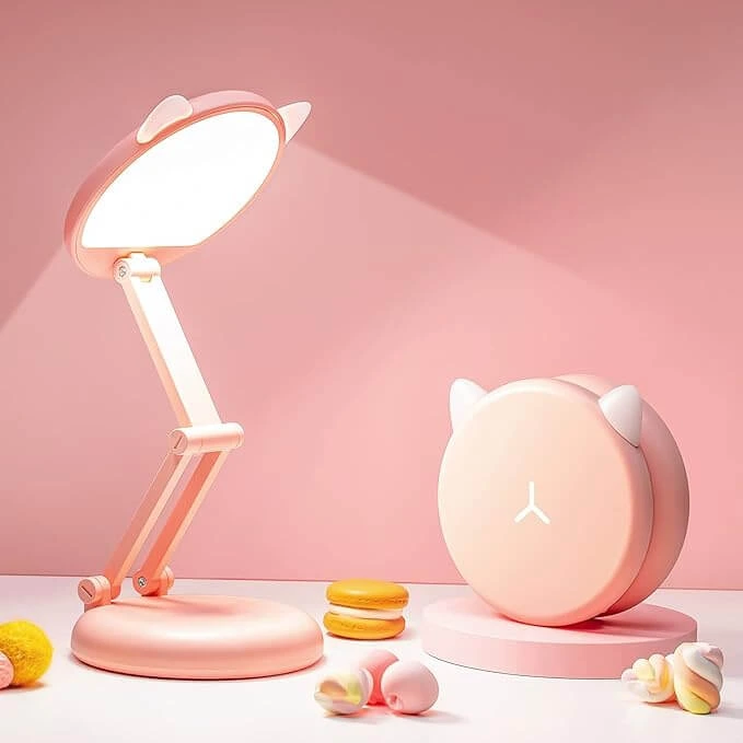 One Fire lámpara LED plegable inalámbrica: iluminación portátil para tu escritorio y lectura