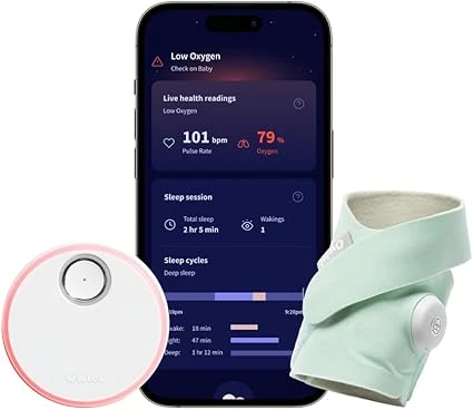 Owlet Dream Sock: el vigilabebés inteligente con monitorización médica para tu bebé